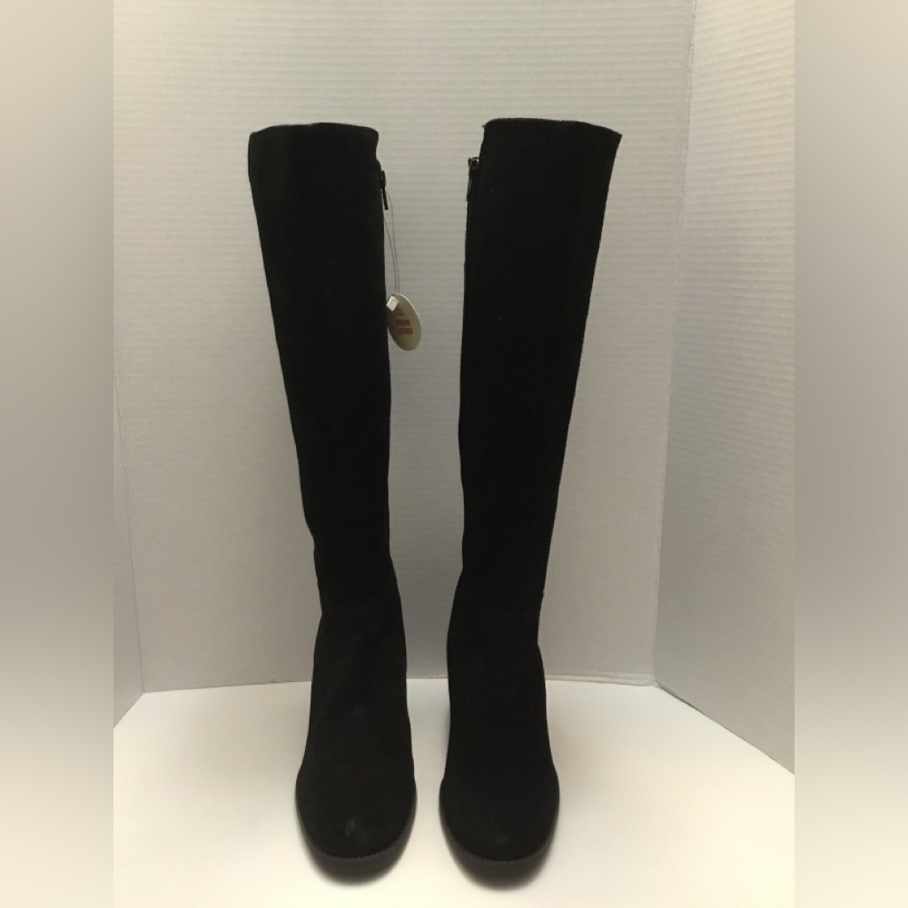 Lucky Brand Black Over the Knee Boots